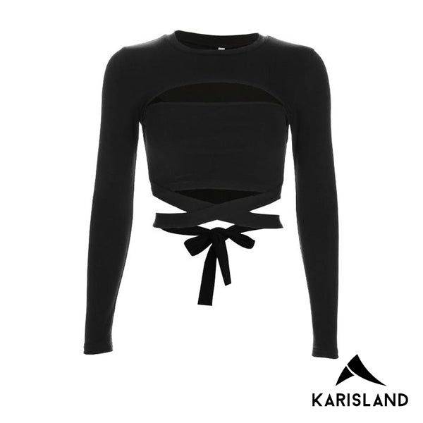 karisland Punk Rock Crop Top - karisland