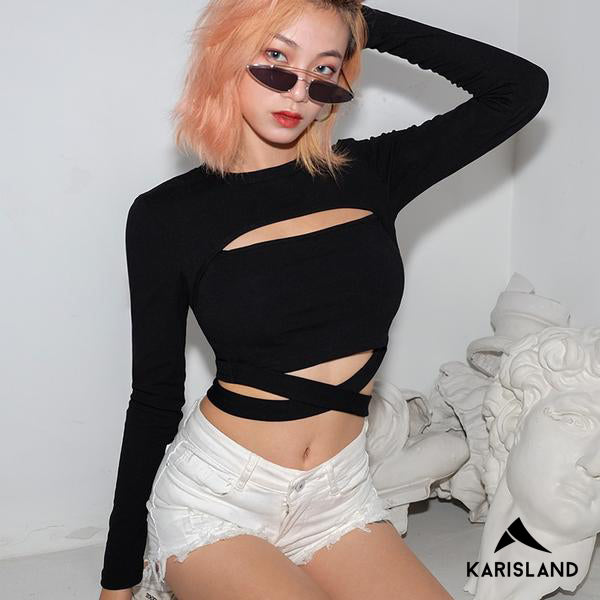 karisland Punk Rock Crop Top - karisland