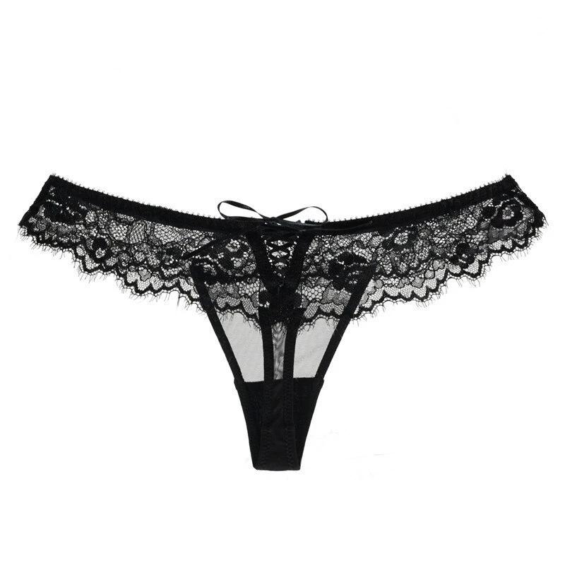 karisland 3 pcs Black / S / 3PCS Low-Rise Panties - karisland