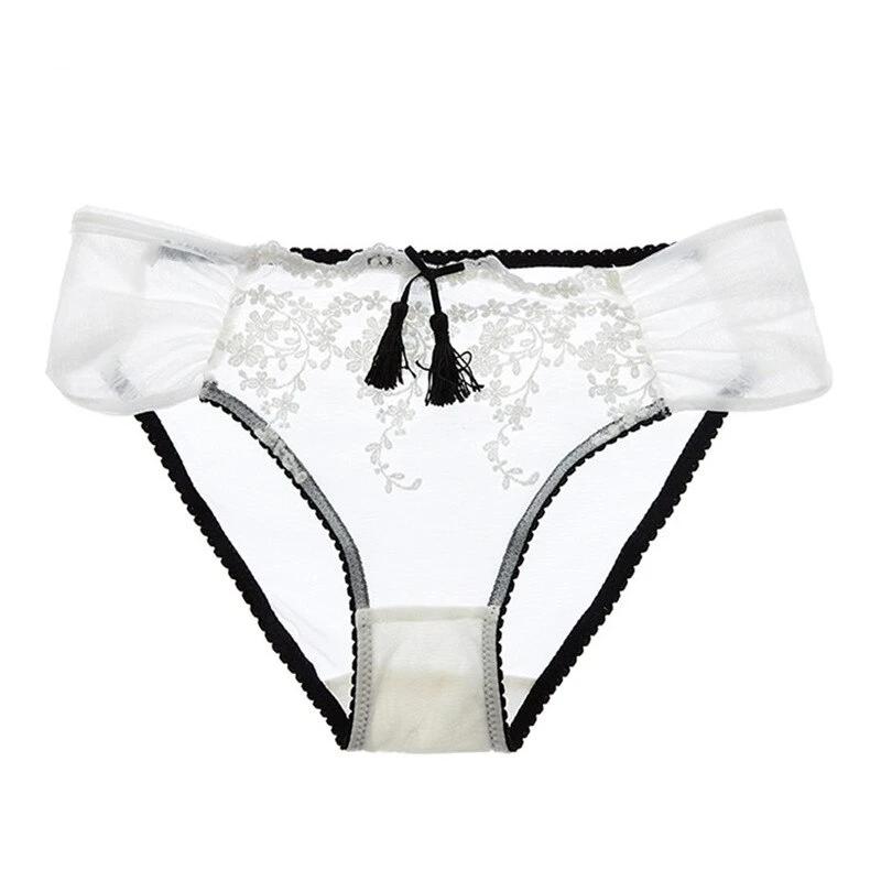 karisland White / S Tassel Panties - karisland