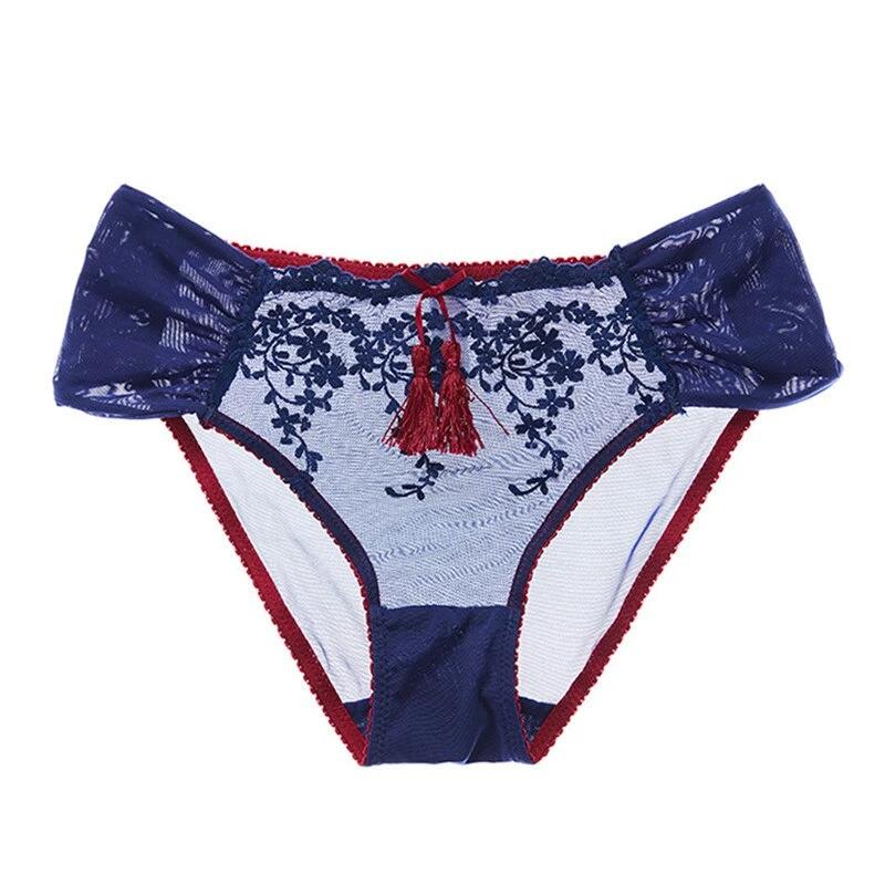 karisland Blue / S Tassel Panties - karisland