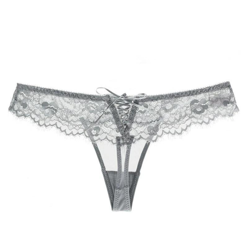 karisland 3 pcs Gray / S / 3PCS Low-Rise Panties - karisland