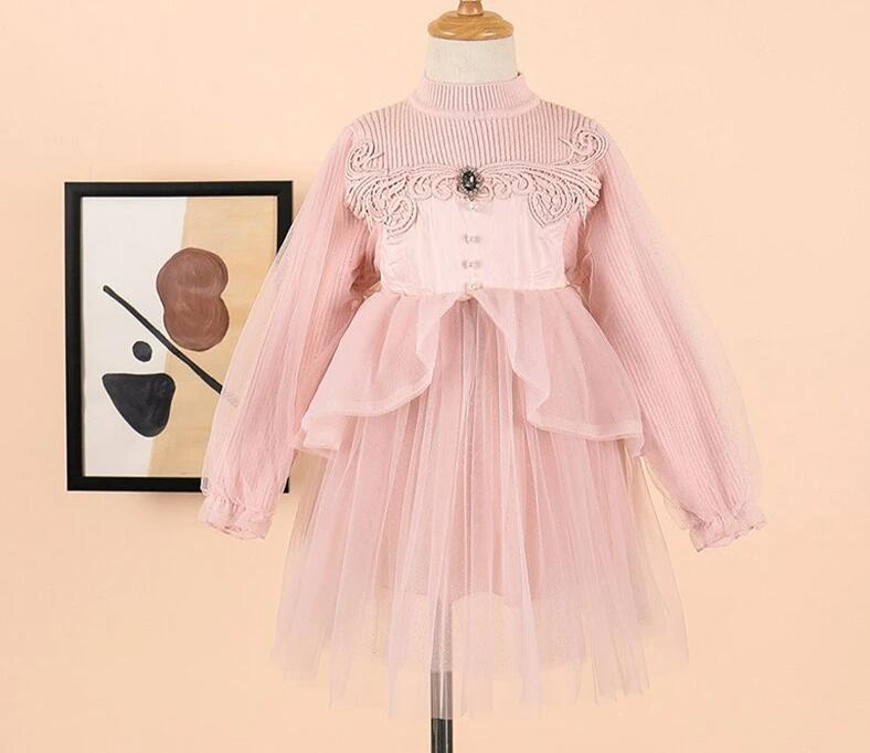 karisland pink / 4T Princess Sweater - karisland